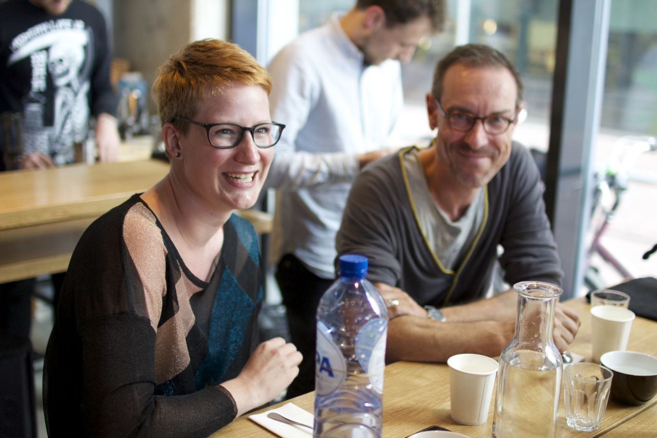 Isa Verschraegen en Rob Berghmans