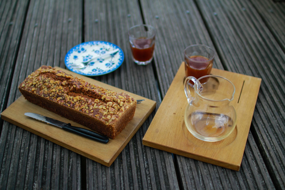 Bananenbrood + koffie