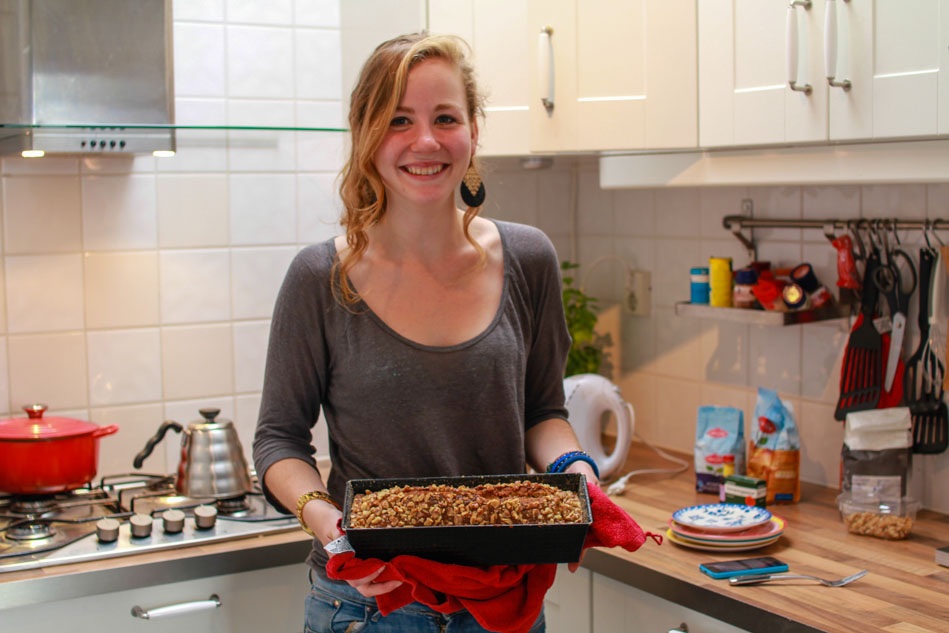 Belle met bananenbrood
