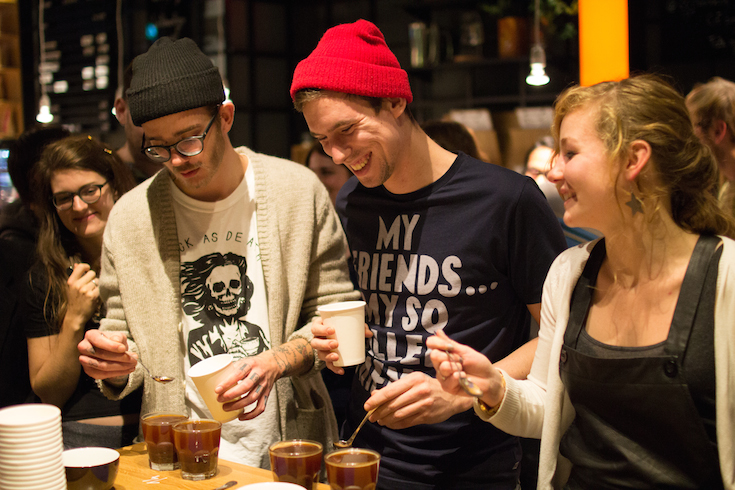 Public Cupping: 2xGESHA / Donkere Dagen Blend