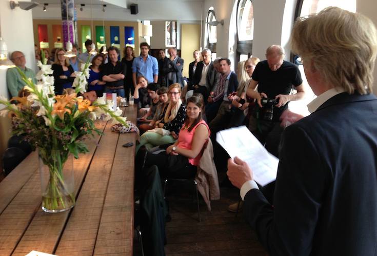 Uitreiking Coffeecompany Book Award 2014